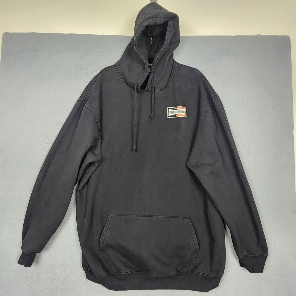 Bayside Springsteen E Street Band Hoodie Mens 2XL Black World Tour 2023 Pullover